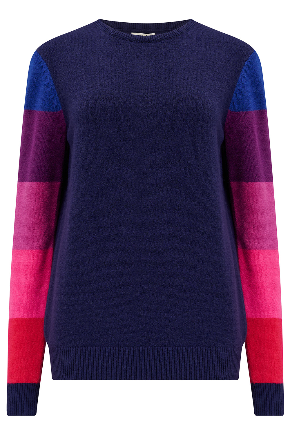 Stacey Jumper | Navy Colour Block