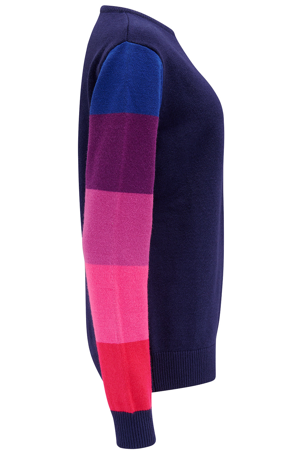 Stacey Jumper | Navy Colour Block