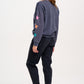 Eadie Relaxed Sweatshirt | Star Sleeve