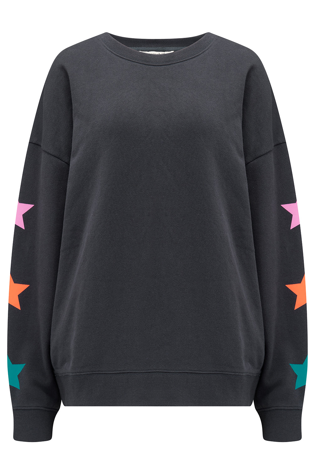 Eadie Relaxed Sweatshirt | Star Sleeve