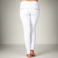 Melly & Co 4 Button Jeans | White