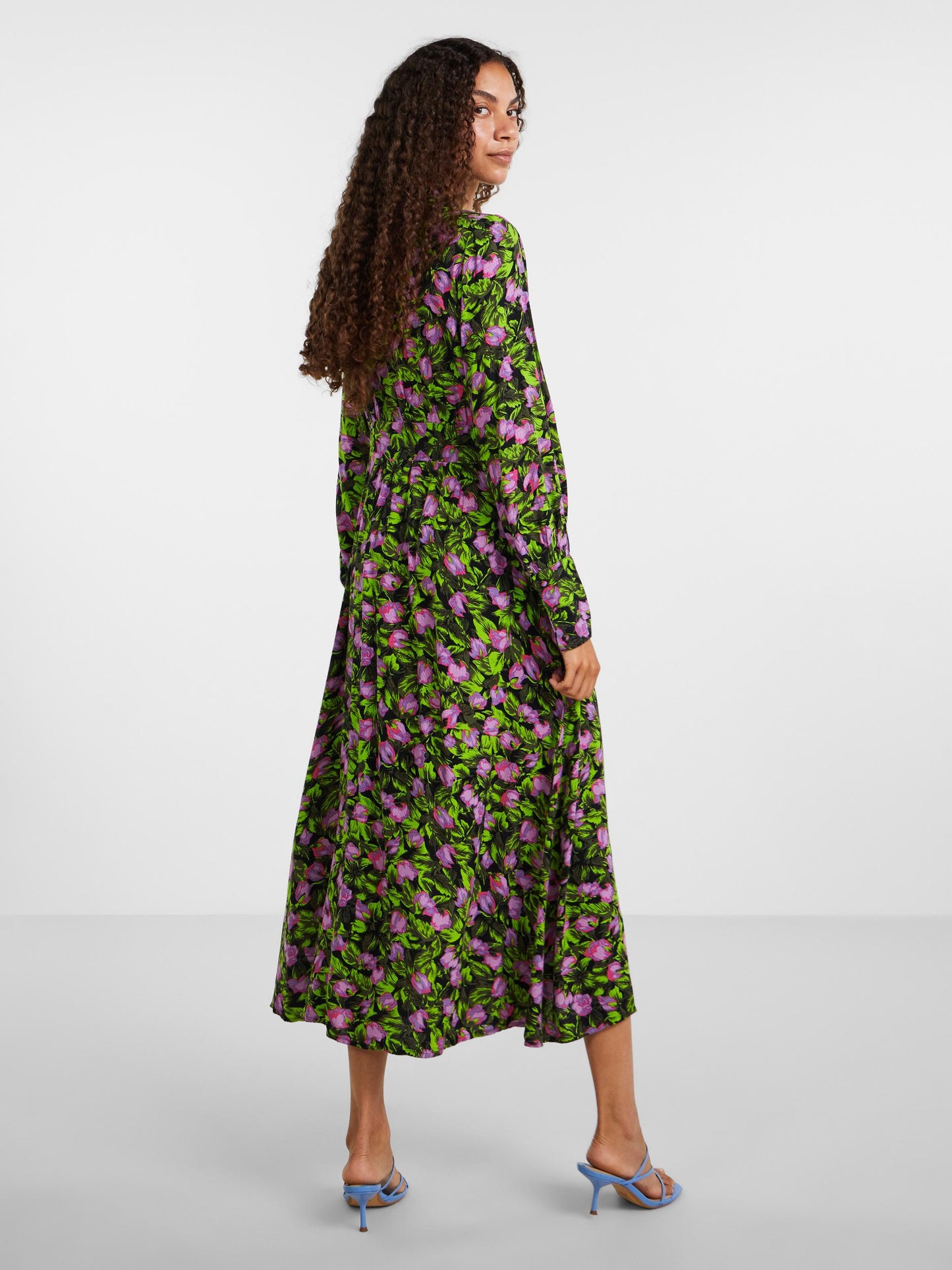 YAS Malulu Long Sleeve Shirt Dress