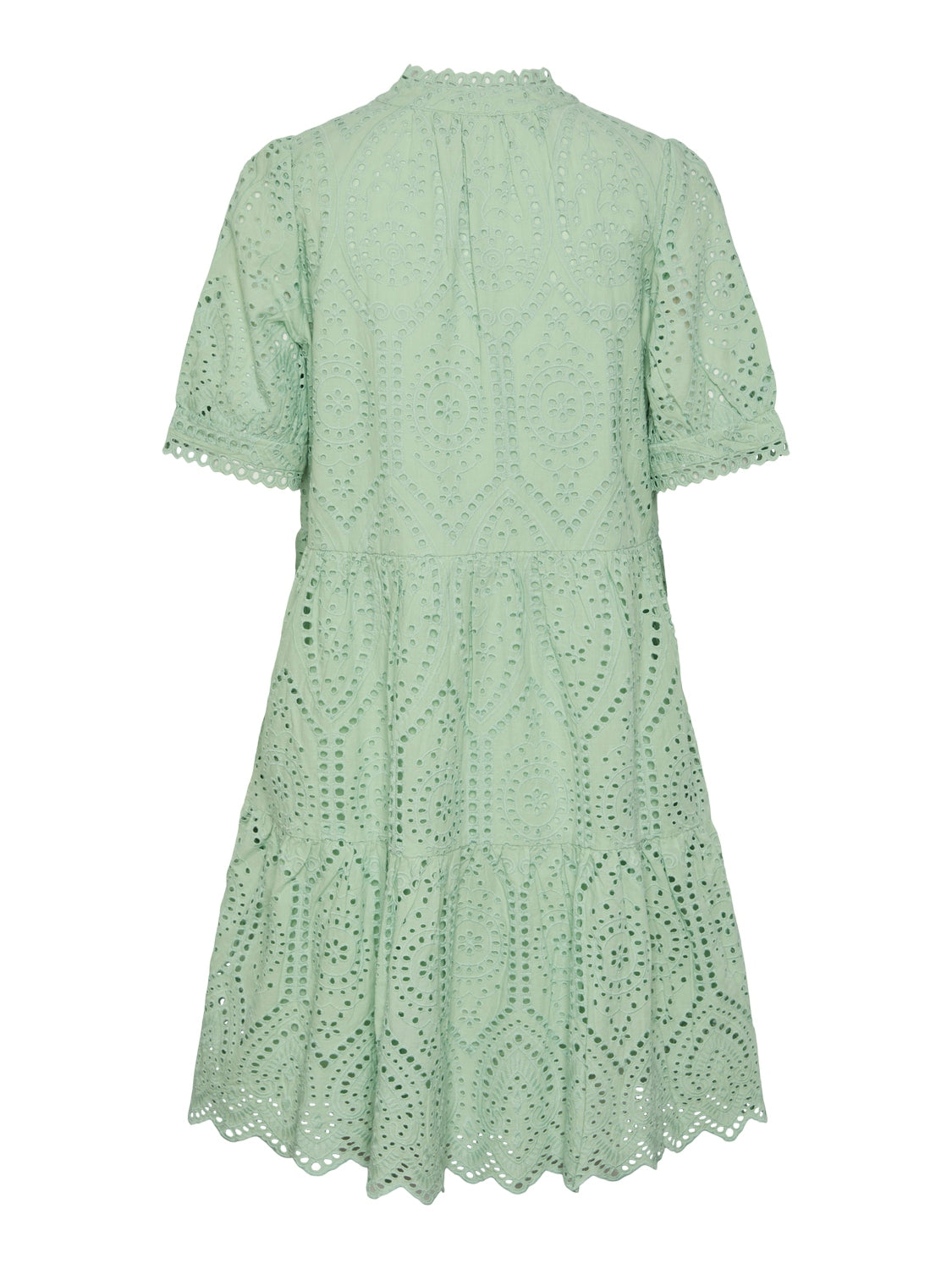 YAS Holi Short Dress | Quiet Green