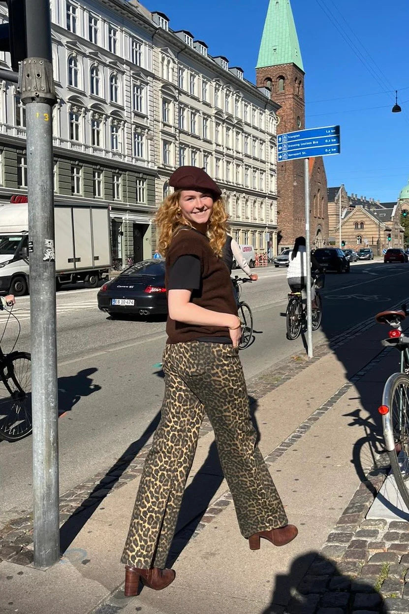 Rebekka Leopard Jeans