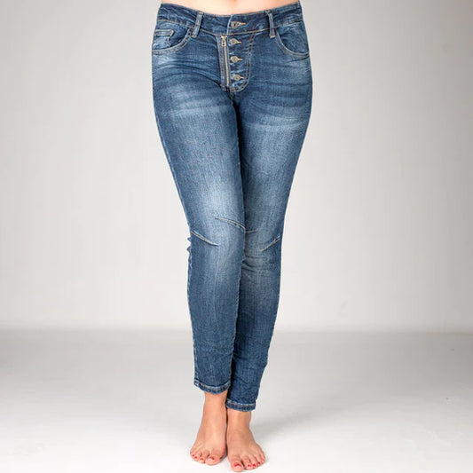 Melly & Co 4 button denim jeans