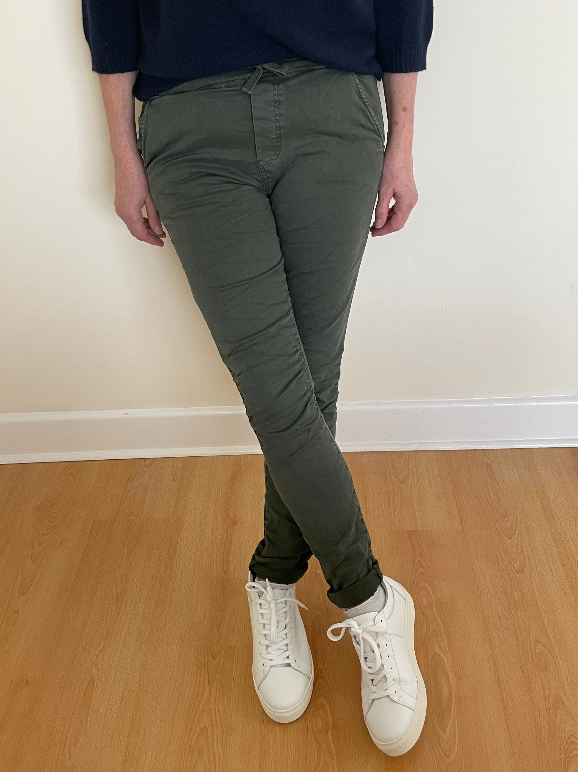 Melly Co Joggers Khaki The Tog Boutique